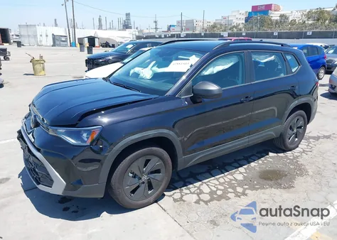 2025 Volkswagen Taos 1.5T S z USA, uszkodzony, nr VIN 3VV5C7B29SM019457